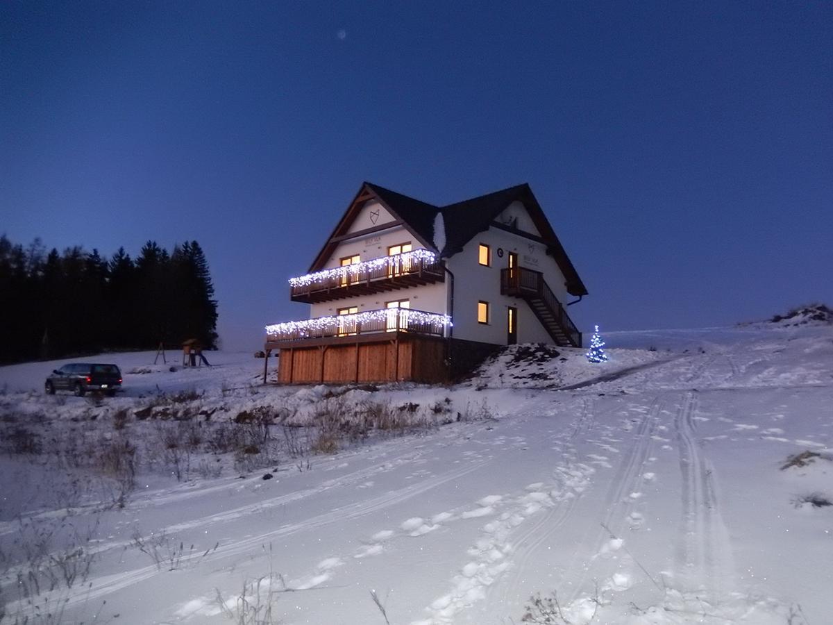 Horske Apartmany Bily Vlk Vaclavov u Bruntalu ภายนอก รูปภาพ
