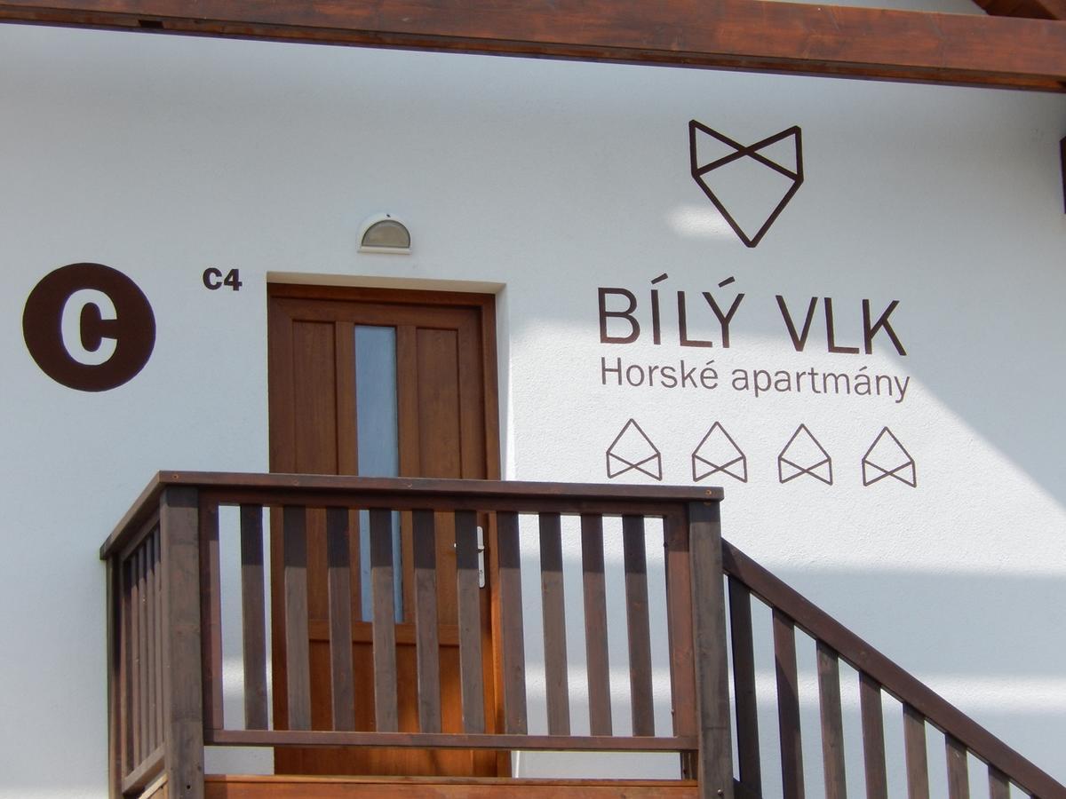 Horske Apartmany Bily Vlk Vaclavov u Bruntalu ภายนอก รูปภาพ