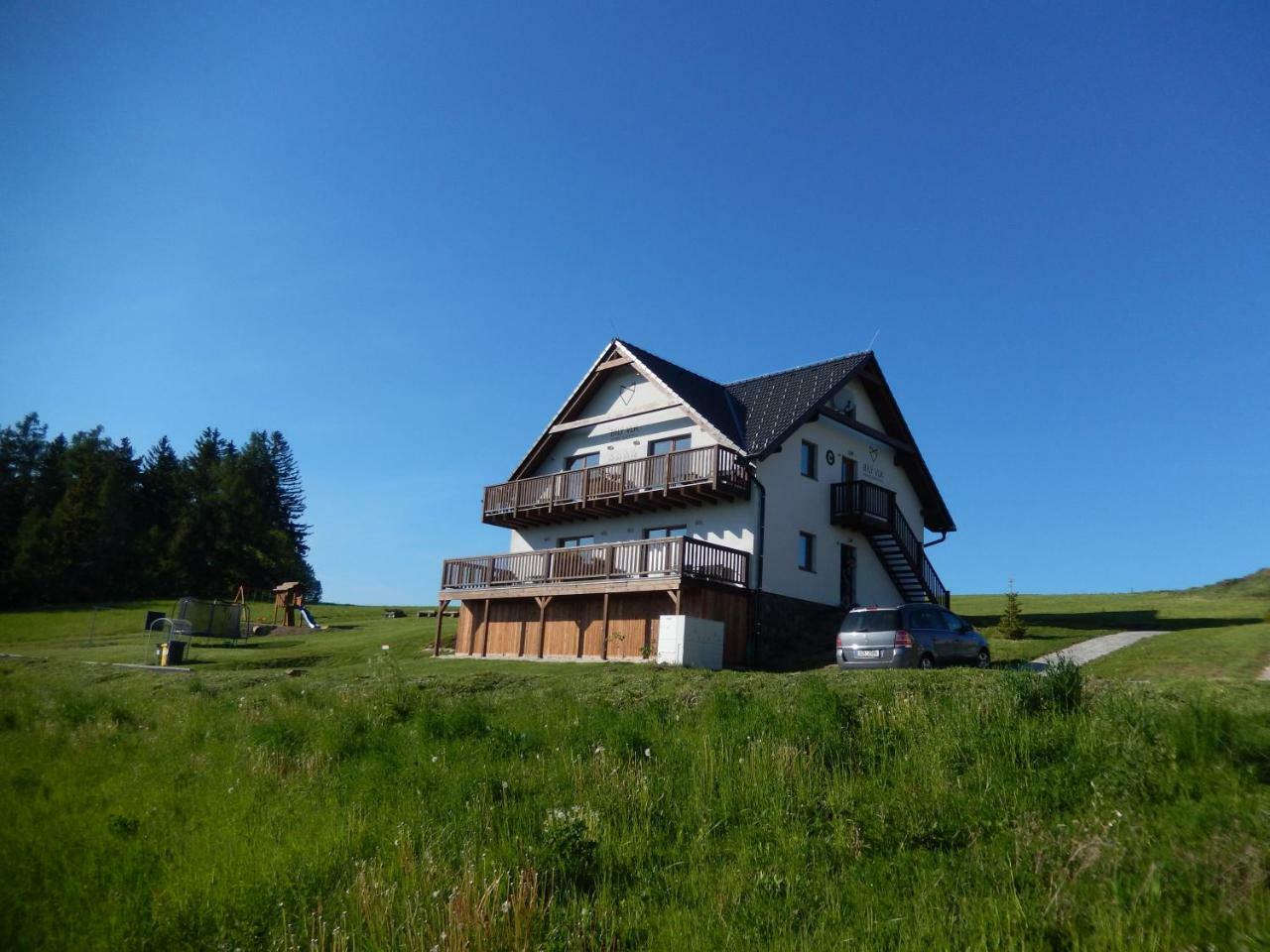 Horske Apartmany Bily Vlk Vaclavov u Bruntalu ภายนอก รูปภาพ